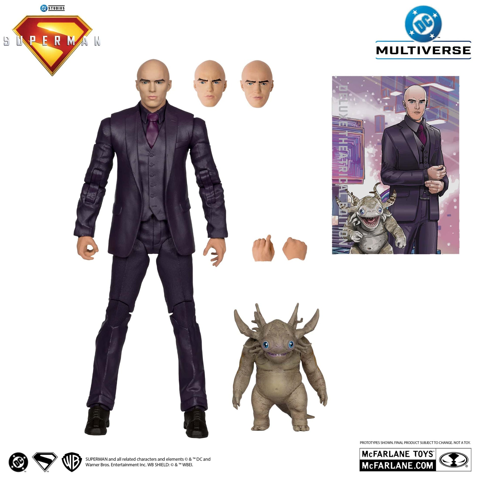 McFarlane Toys DC Multiverse Lex Luthor With Kaiji Deluxe Edition Superman Movie