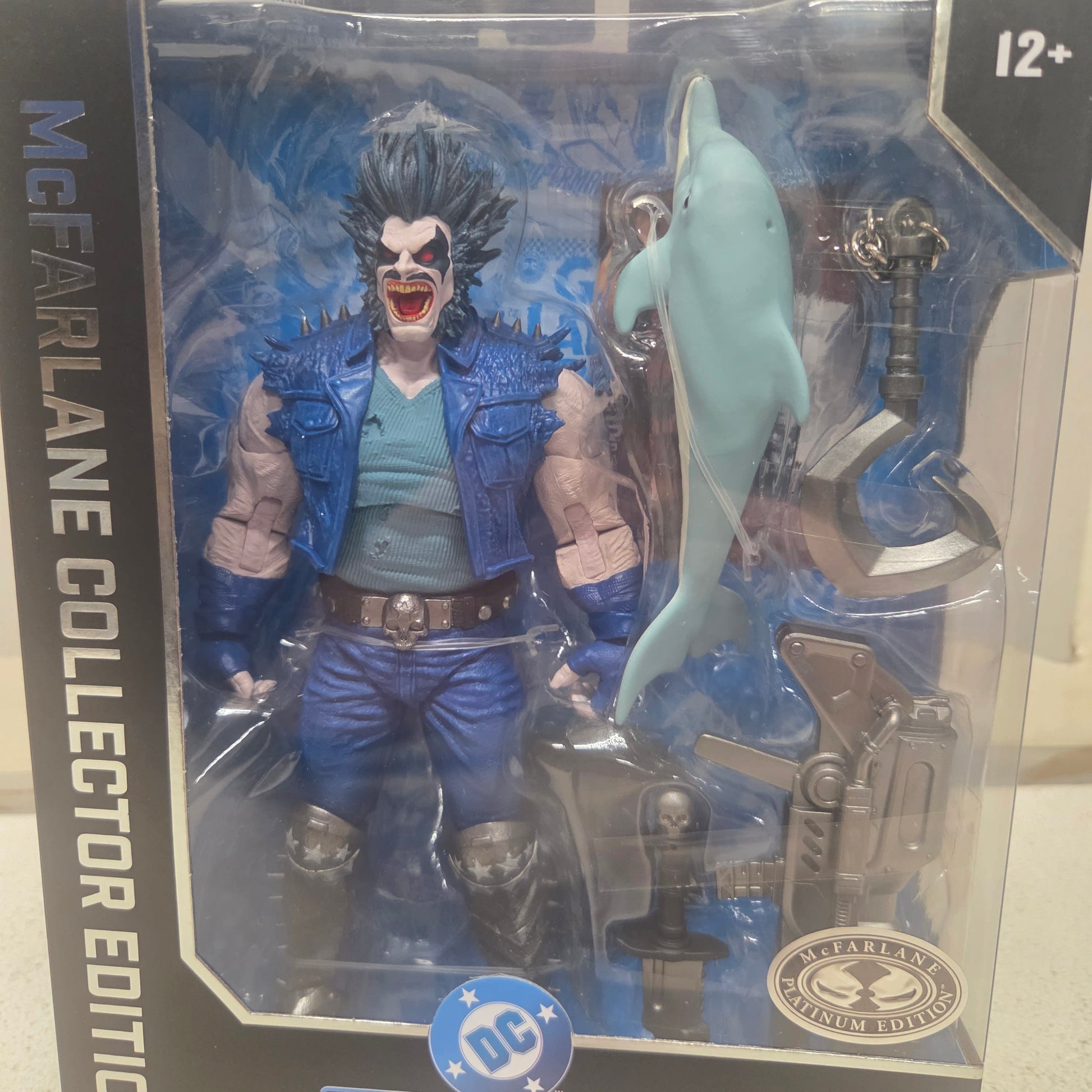 McFarlane Toys DC Multiverse Lobo DC Classic Platinum Version Action Figure