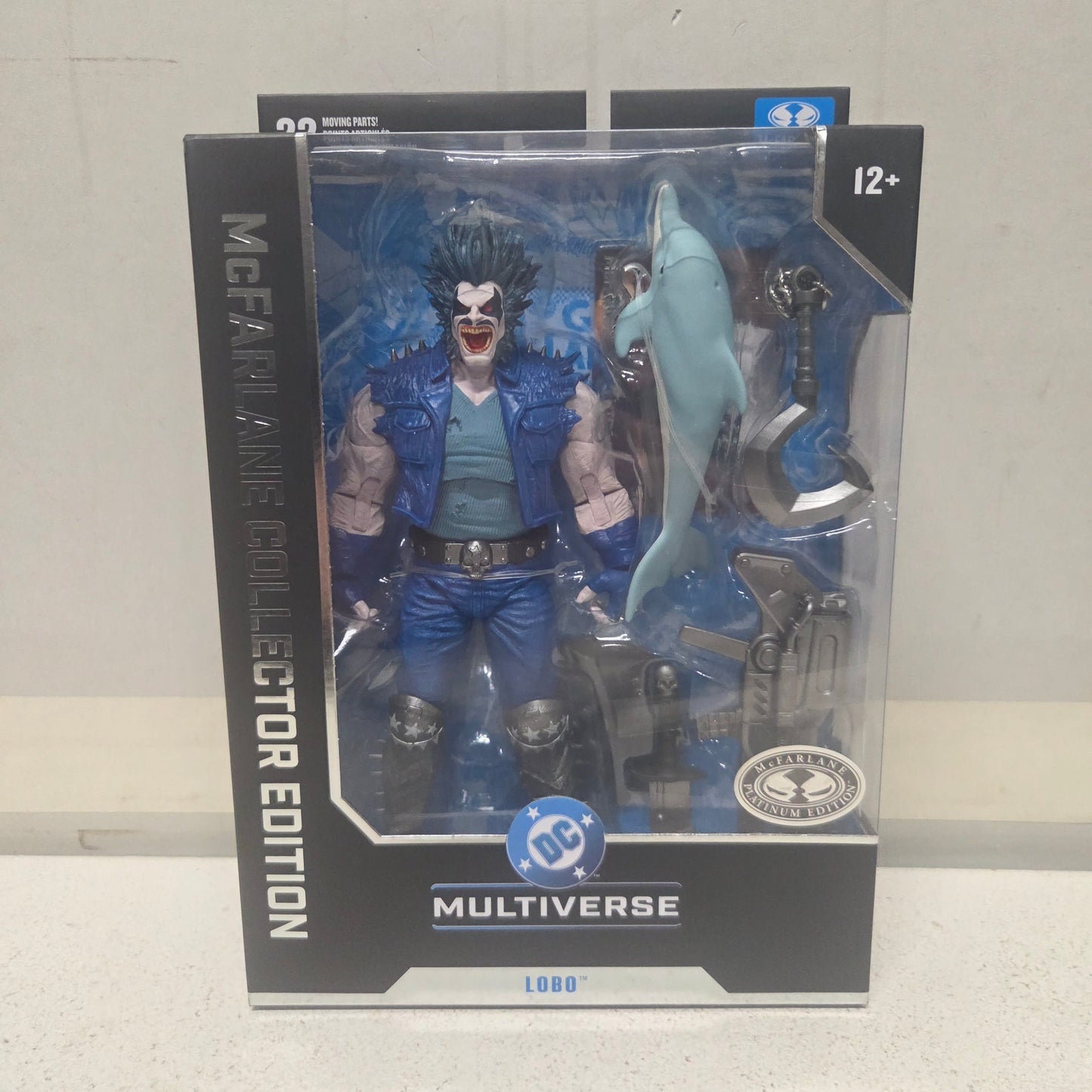 McFarlane Toys DC Multiverse Lobo DC Classic Platinum Version Action Figure