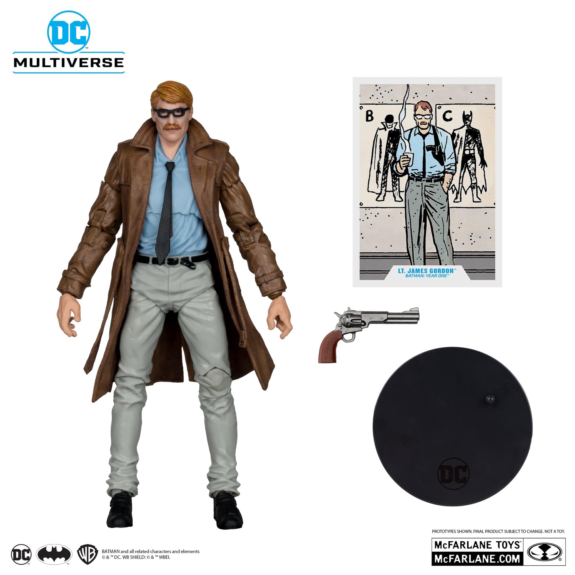 McFarlane Toys DC Multiverse LT. James Gordon Batman Year 1 part 4