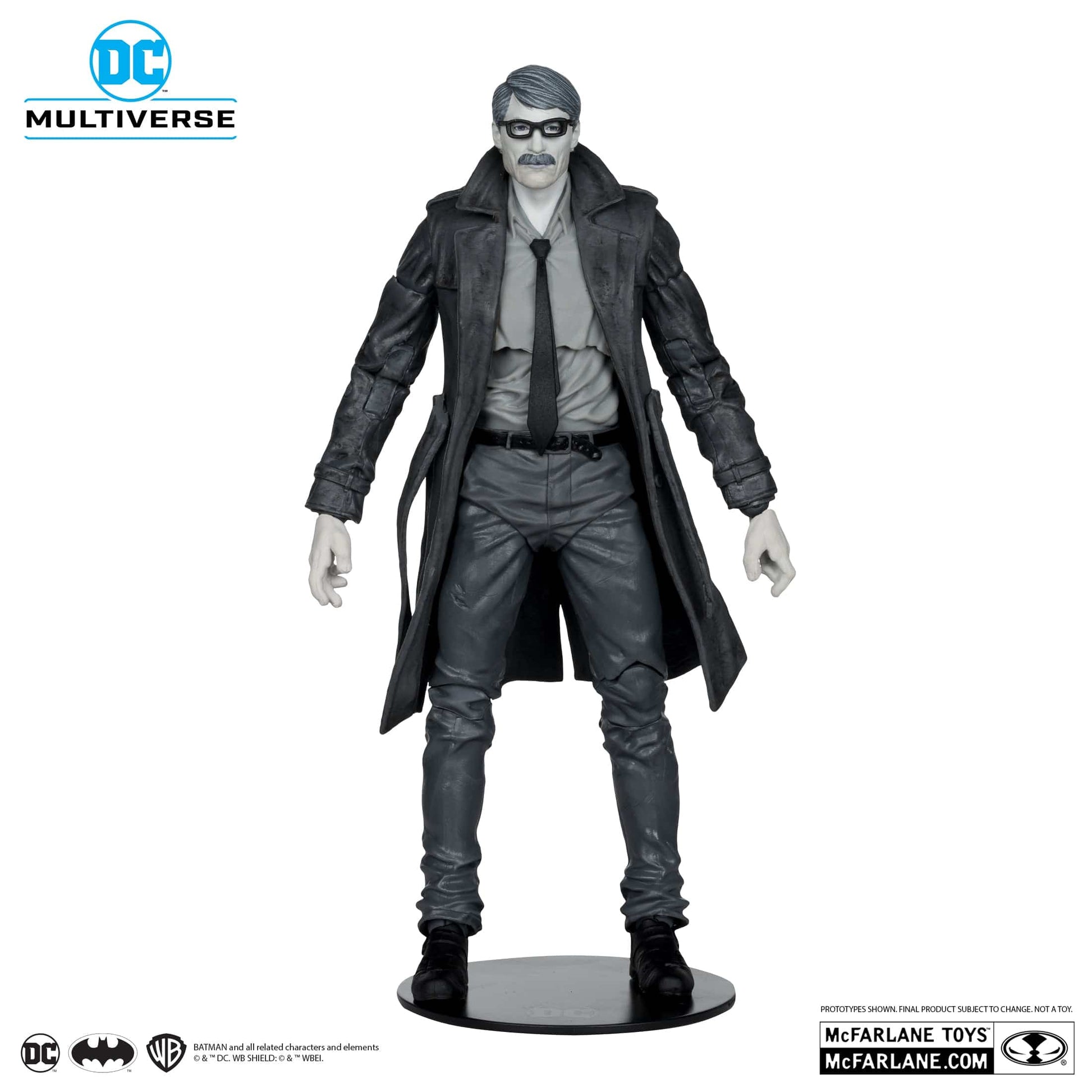 McFarlane Toys DC Multiverse LT. James Gordon Batman Year 1 Platinum Verison