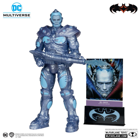 McFarlane Toys DC Multiverse MR. Freeze Batman & Robin Black Light Edition