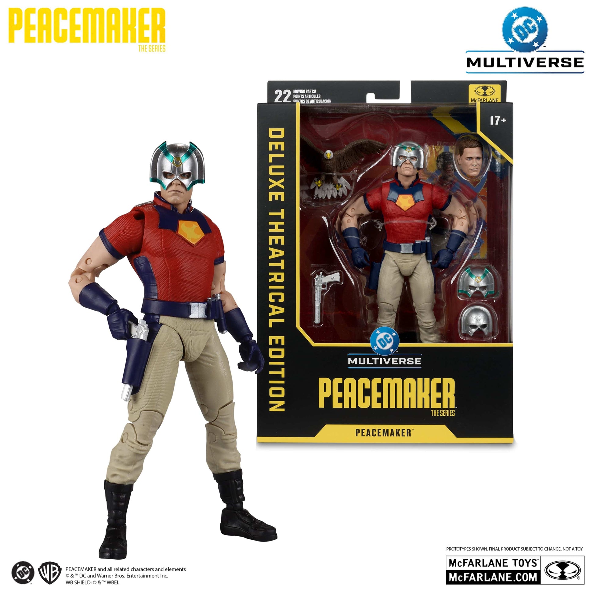McFarlane Toys DC Multiverse Peacemaker The Series Deluxe Theatrical Edition