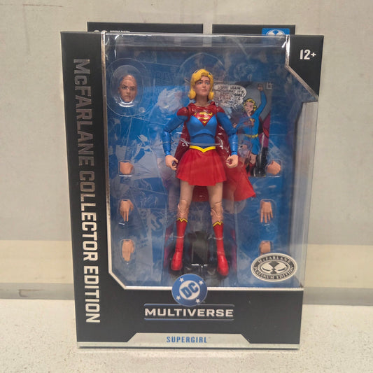 McFarlane Toys DC Multiverse Supergirl Action Comics Platinum Version Action Figure