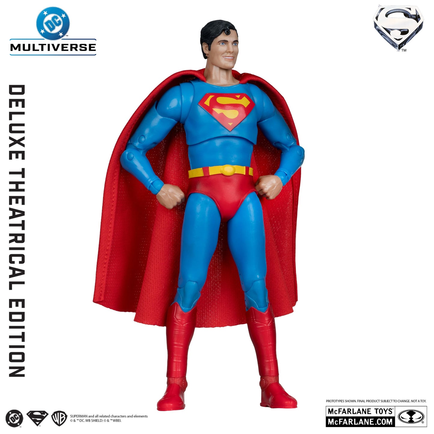 McFarlane Toys DC Multiverse Superman 1978 Movie Deluxe Theatrical Edition Figure