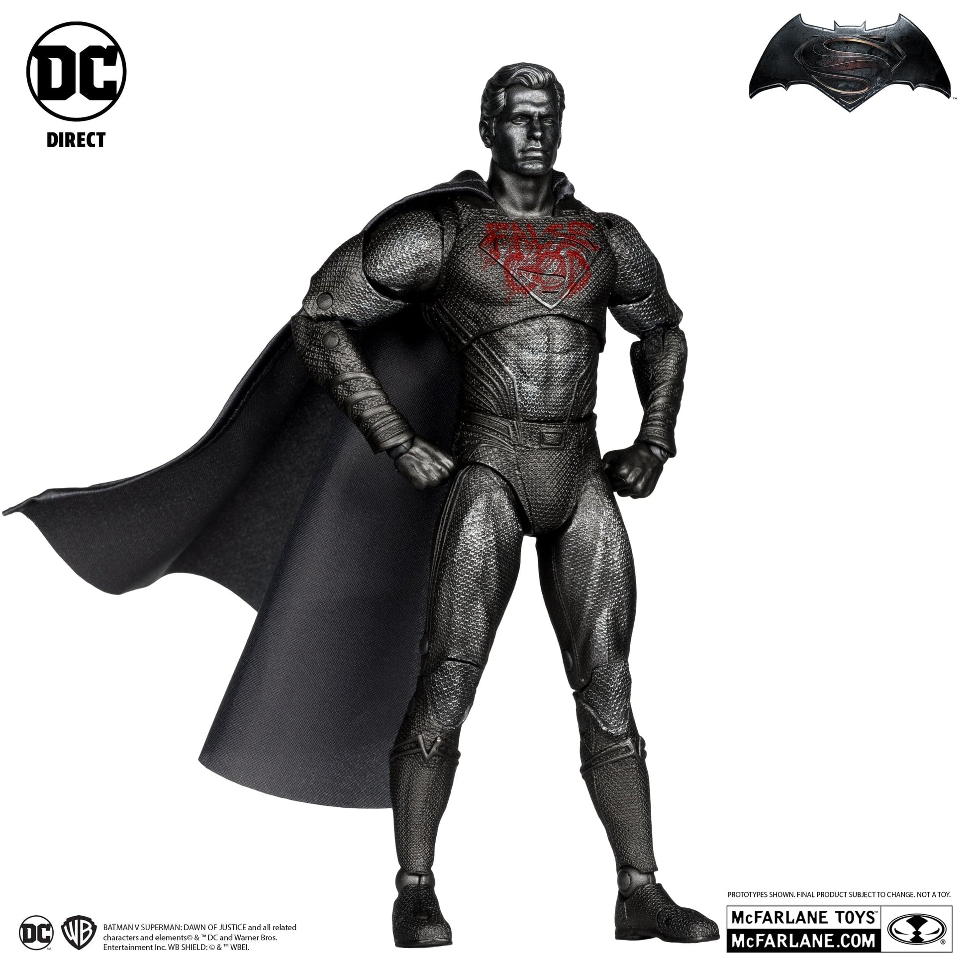 McFarlane Toys DC Multiverse Superman False God Batman VS Superman Dawn Of Justice Platinum Version