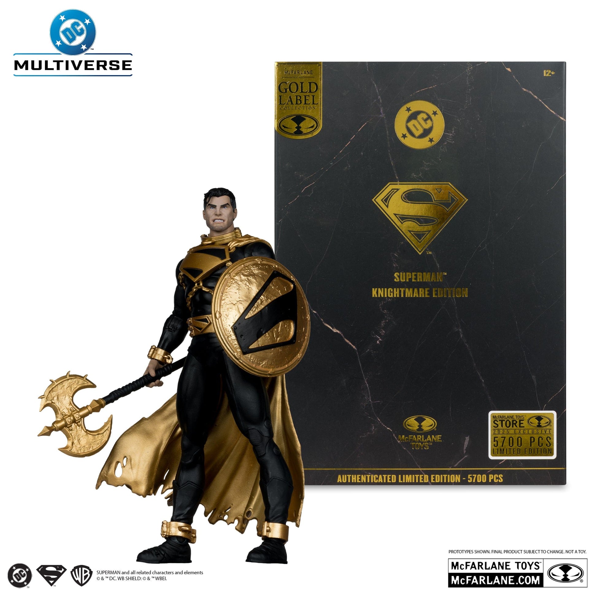 McFarlane Toys DC Multiverse Superman Future State Knightmare Version