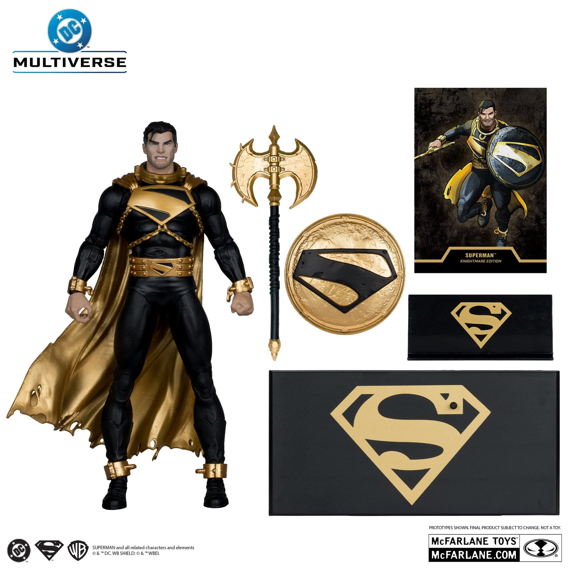 McFarlane Toys DC Multiverse Superman Future State Knightmare Version