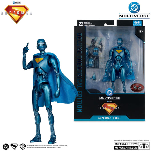 McFarlane Toys DC Multiverse Superman Robot Deluxe Edition Superman Movie