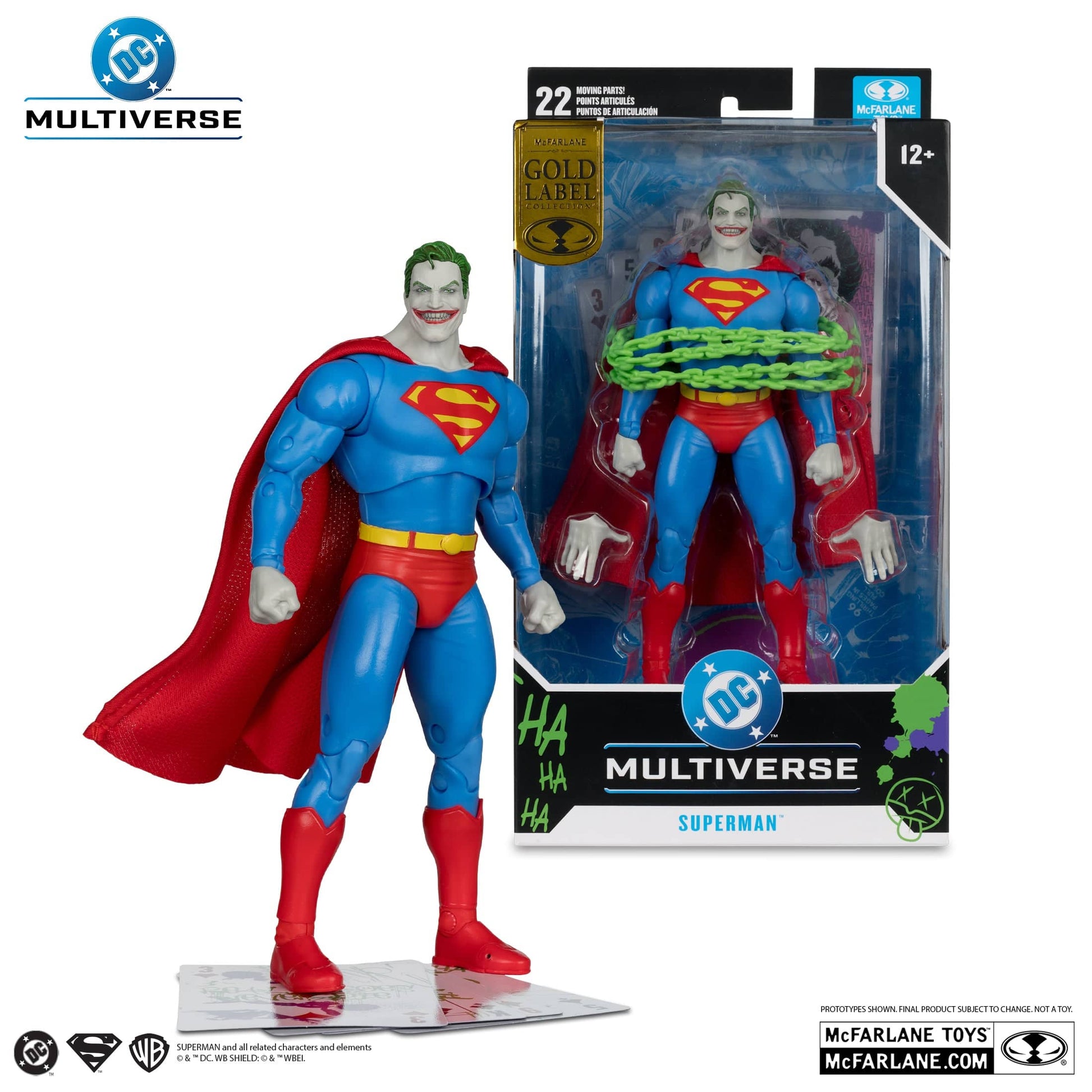 McFarlane Toys DC Multiverse Superman Superman #9 Jokerized