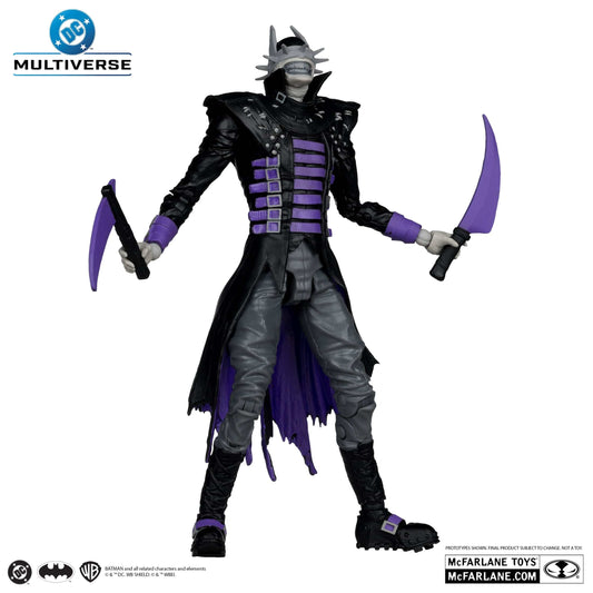 Mcfarlane Toys DC Multiverse The Batman Who laughs Black & White Accent Dark Nights Metal Action Figure