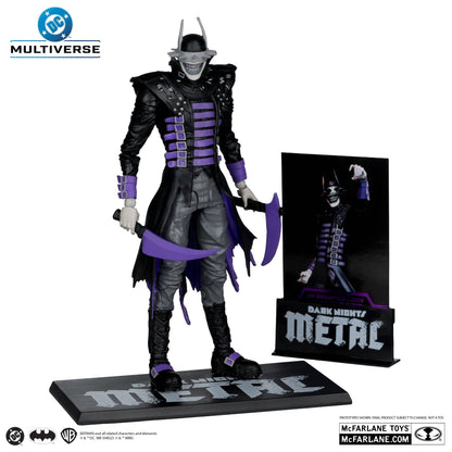 Mcfarlane Toys DC Multiverse The Batman Who laughs Black & White Accent Dark Nights Metal Action Figure