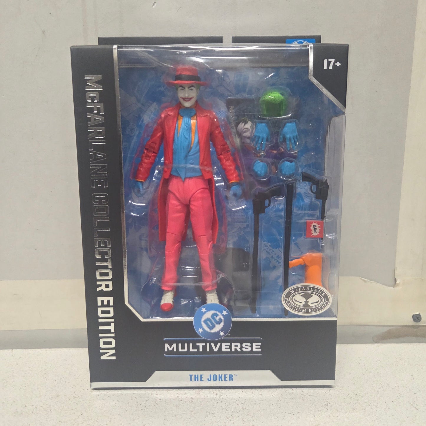 McFarlane Toys DC Multiverse The Joker Batman Platinum Version Action Figure