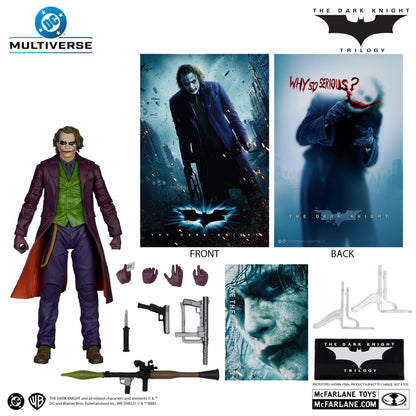 McFarlane Toys DC Multiverse The Joker The Dark Knight Deluxe Theatrical Edition Figure