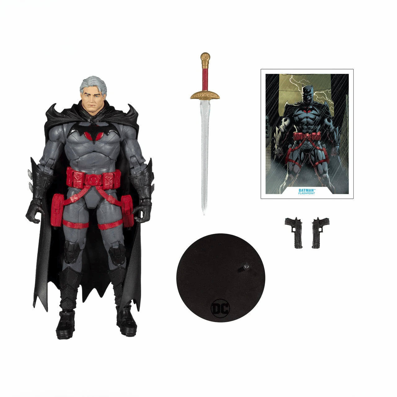 McFarlane Toys DC Multiverse Thomas Wayne Figure Batman Unmasked