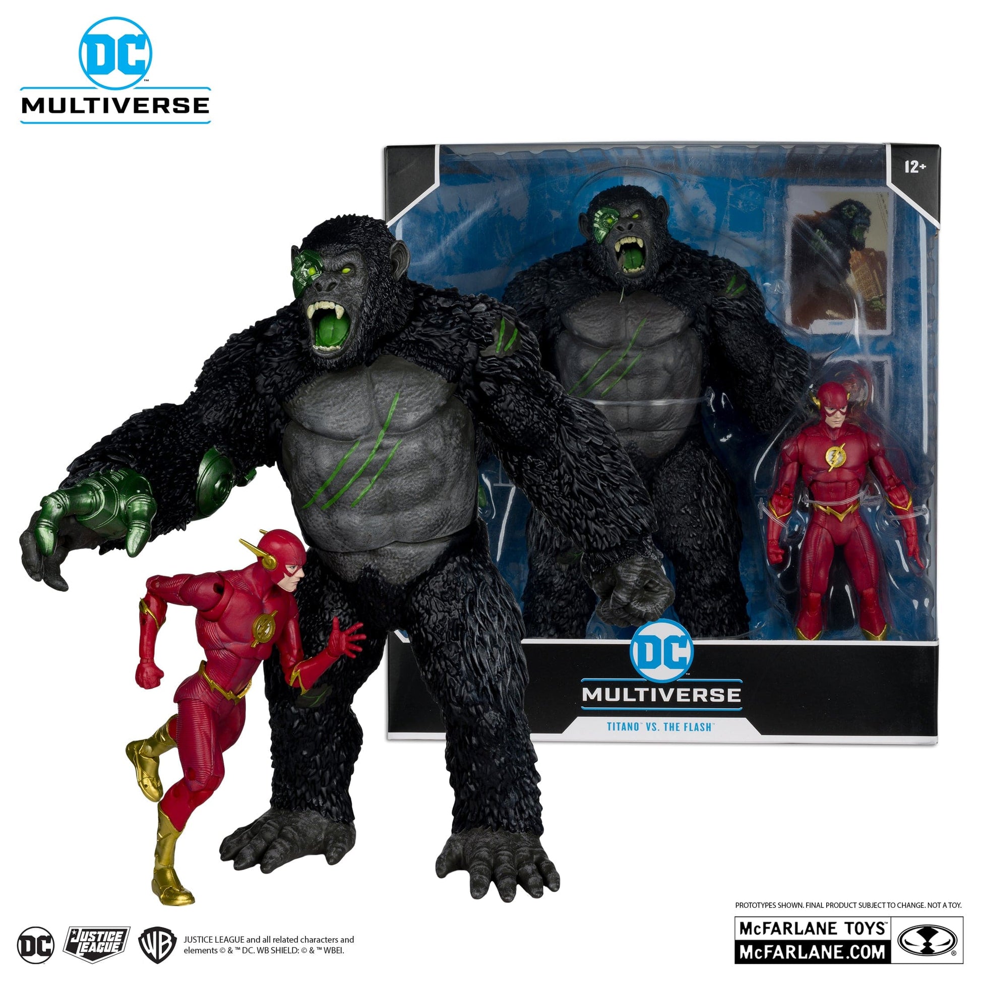 McFarlane Toys DC Multiverse Titano vs The Flash