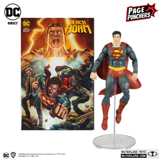 McFarlane Toys DC Page Punchers Superman 7" Figure With Comic