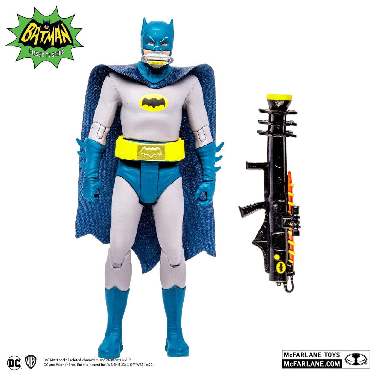 McFarlane Toys DC Retro Batman With Oxygen Mask Classic TV Series