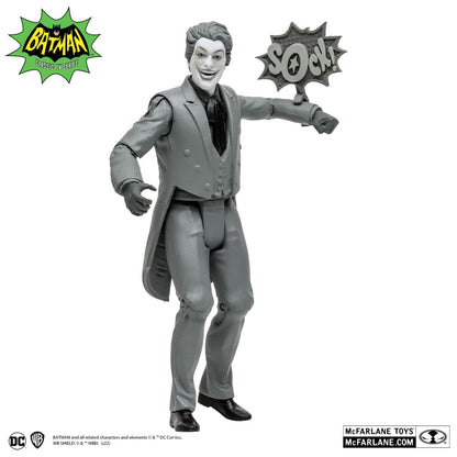 McFarlane Toys DC Retro Black & White Joker Classic TV Series