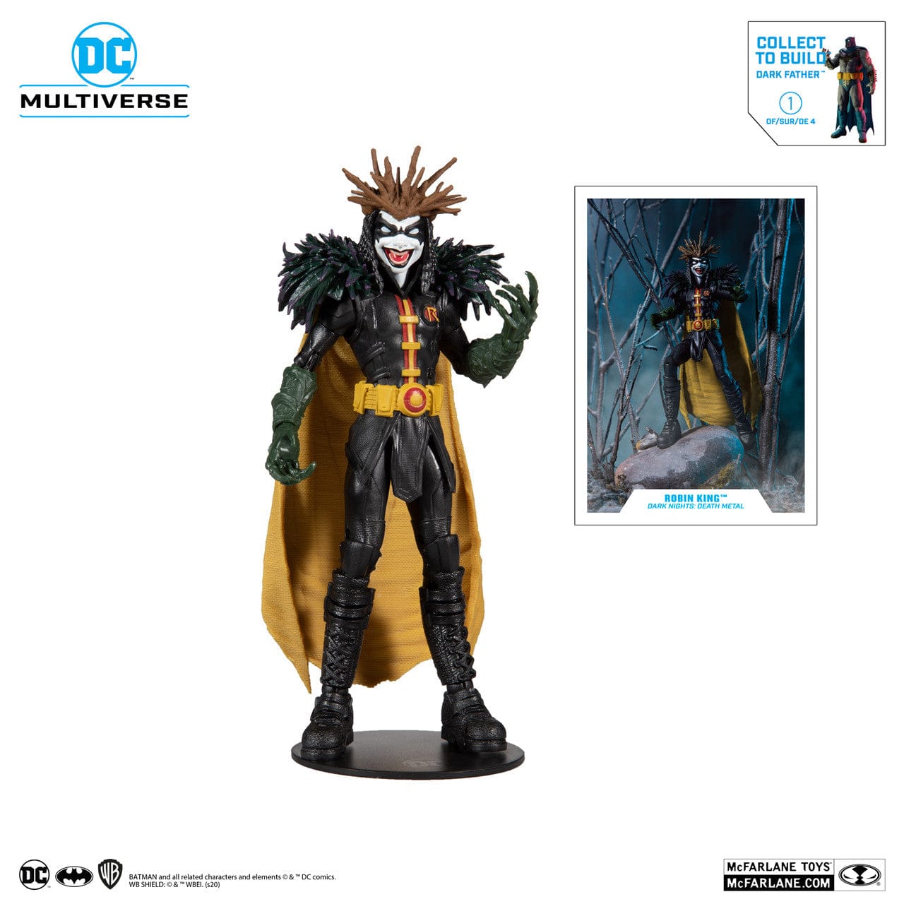 McFarlane Toys Death Metal Robin King Figure - DC Multiverse