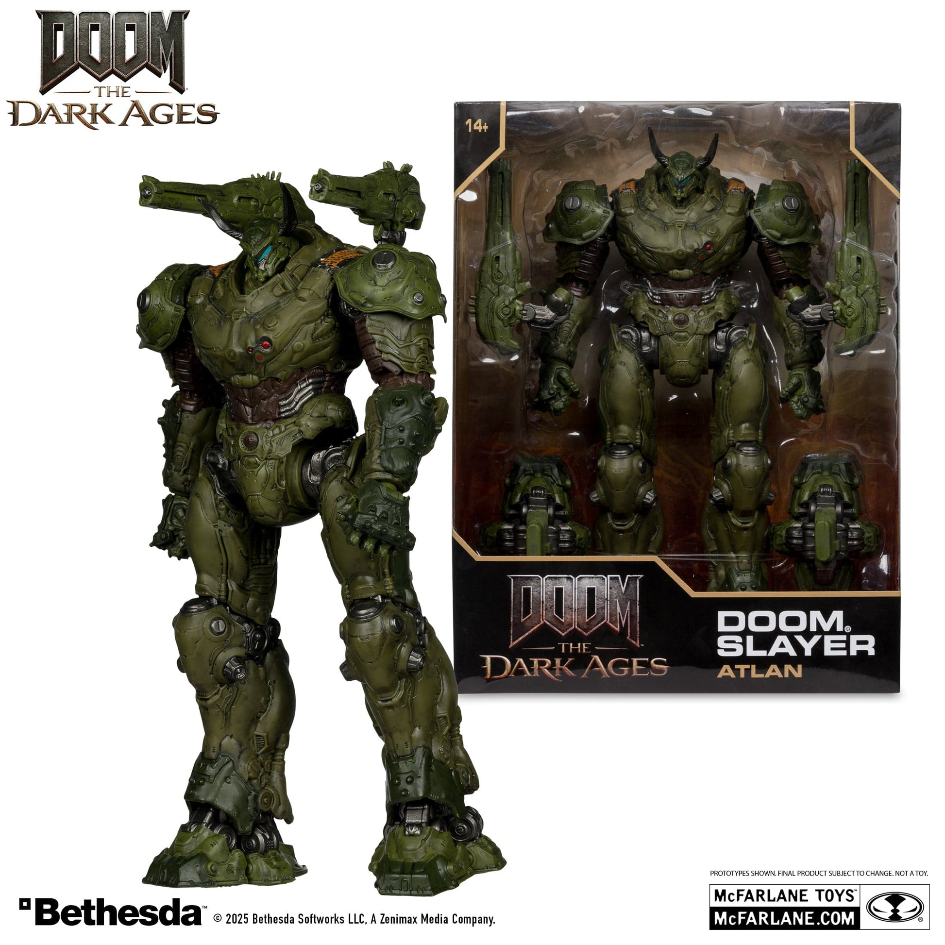 McFarlane Toys Doom Doom Slayer Atlan DOOM: The Dark Ages Action figure