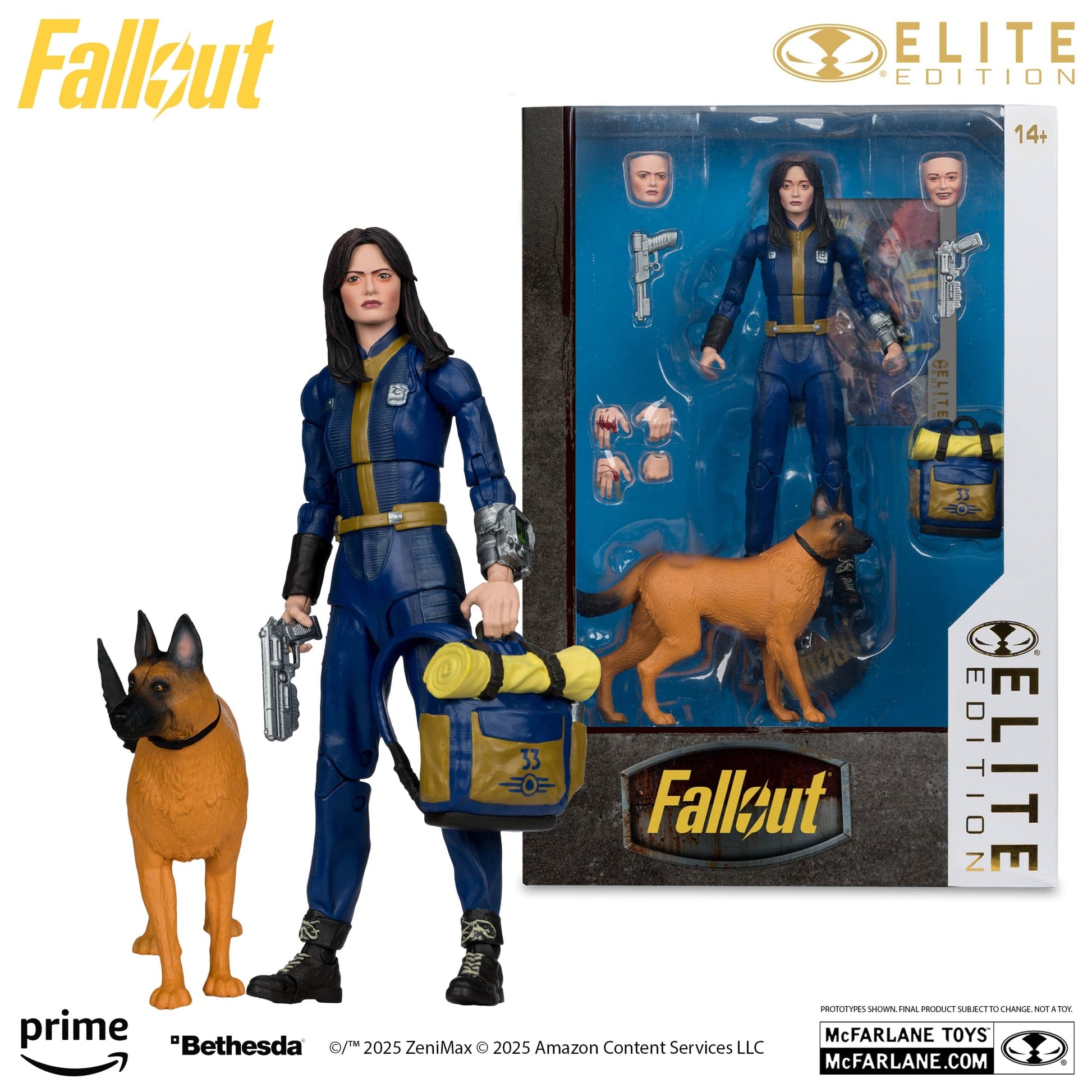 McFarlane Toys Fallout Lucy Elite Edition Deluxe Action Figure