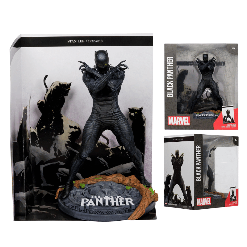 McFarlane Toys Marvel Black Panther 1:10th Scale Figure Marvel Knights #4