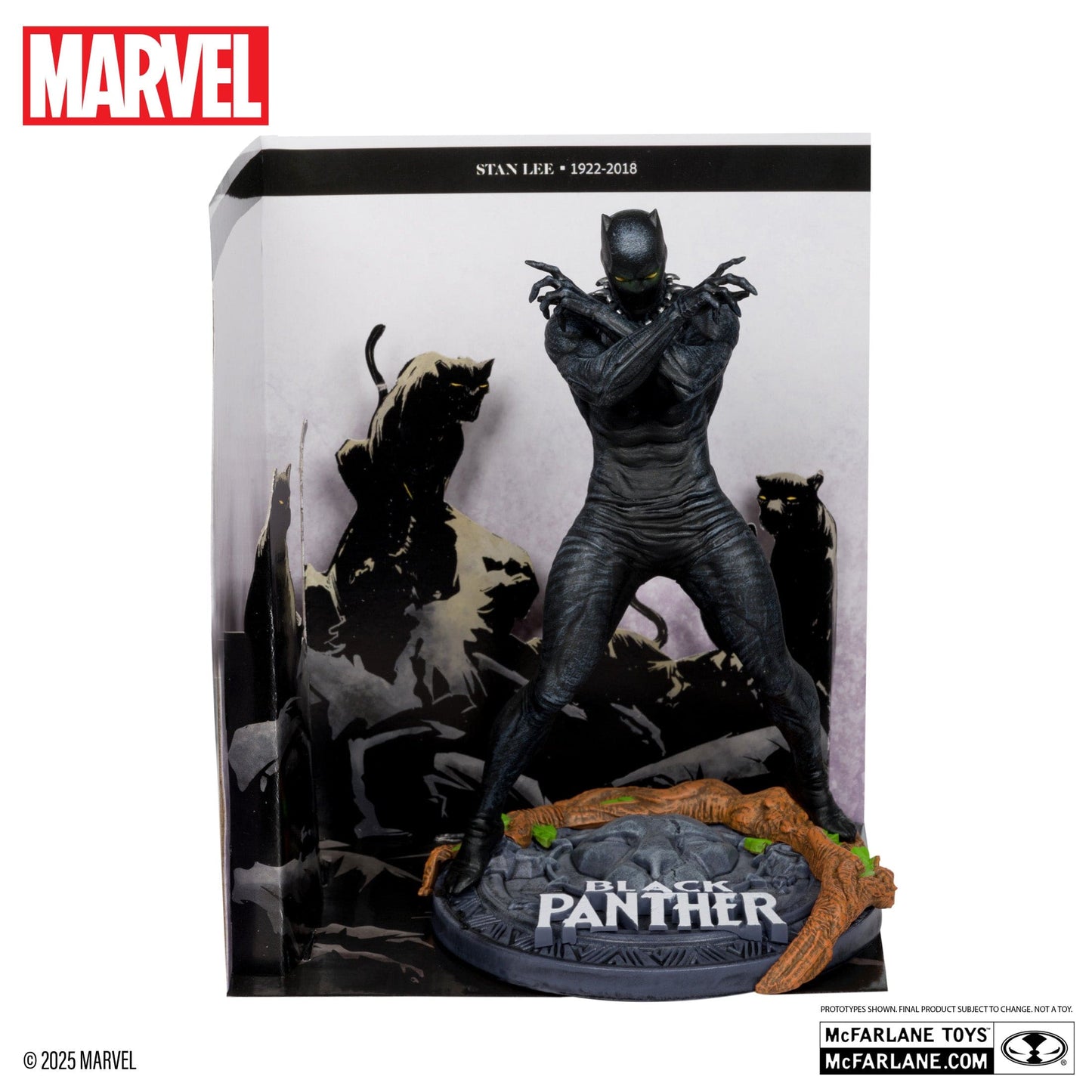 McFarlane Toys Marvel Black Panther 1:10TH Scale Marvel Knights #4