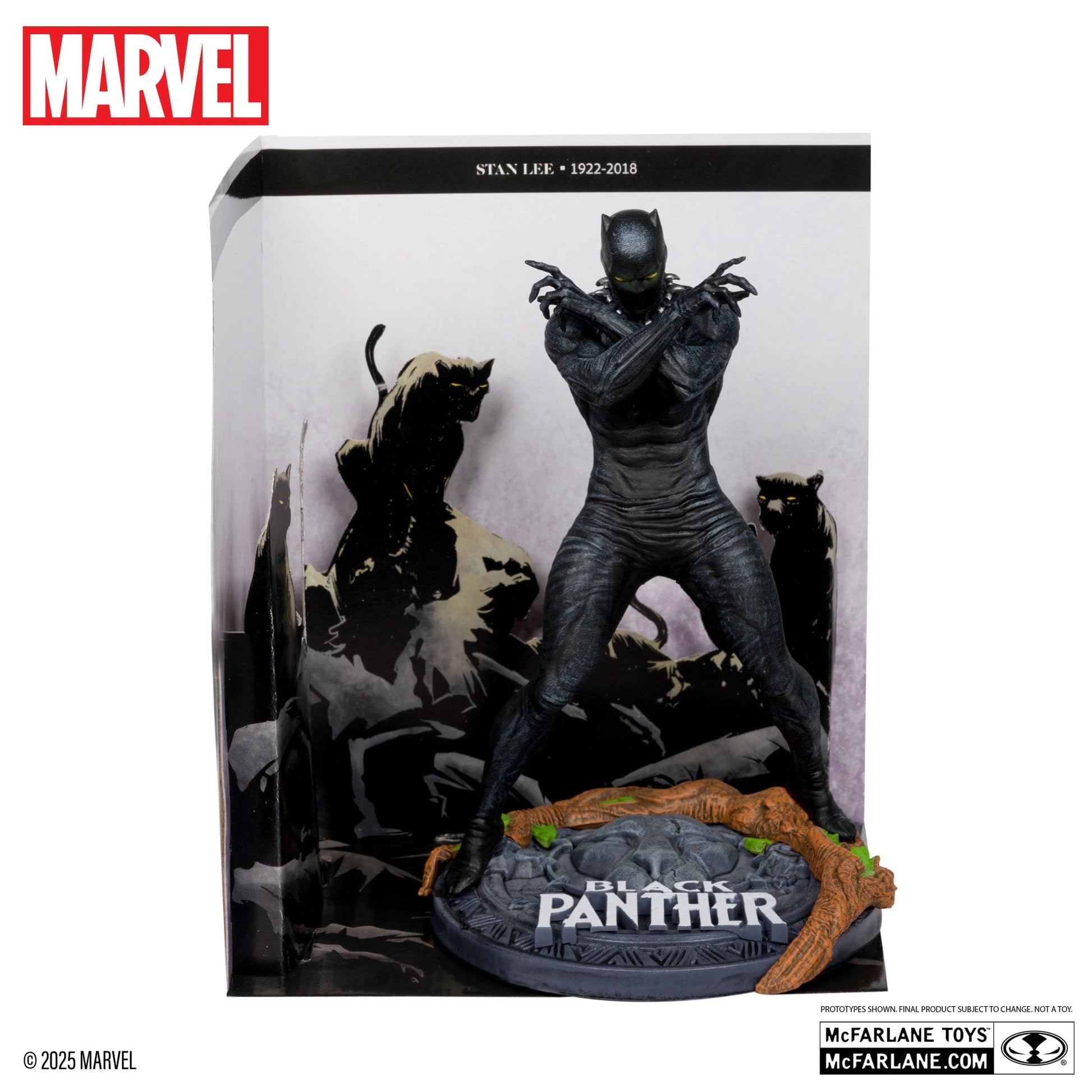 McFarlane Toys Marvel Black Panther 1:10TH Scale Marvel Knights #4