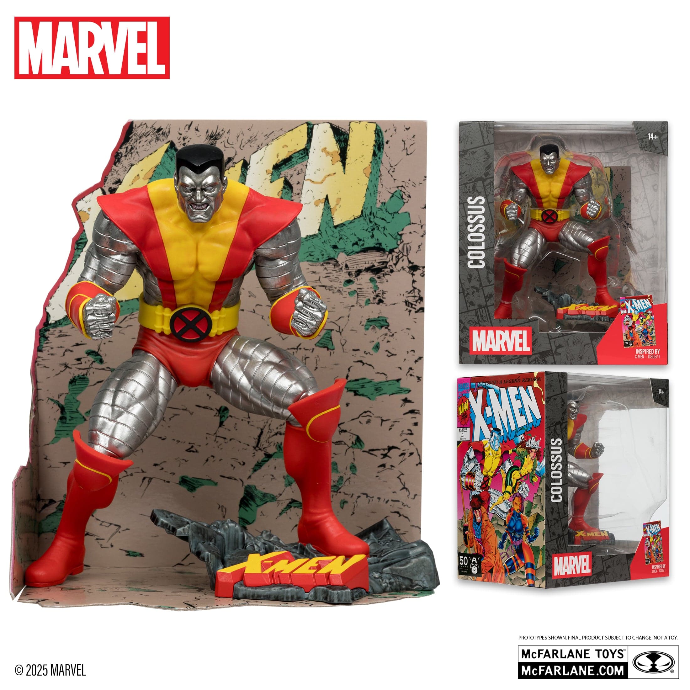 McFarlane toys Marvel Colossus 1:10TH Scale Statue X-Men #1 – 24-7 ...