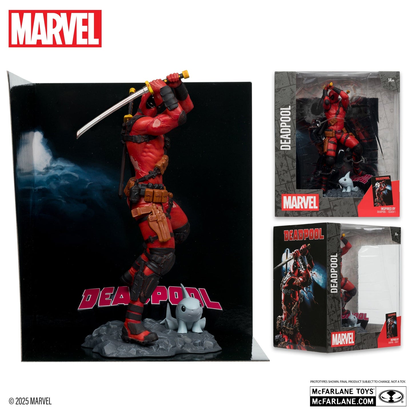McFarlane Toys Marvel Deadpool 1:10TH Scale Statue Deadpool #1