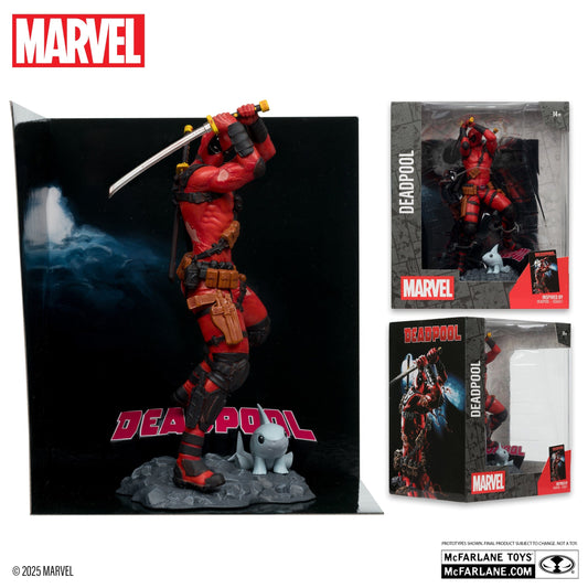 McFarlane Toys Marvel Deadpool 1:10TH Scale Statue Deadpool #1