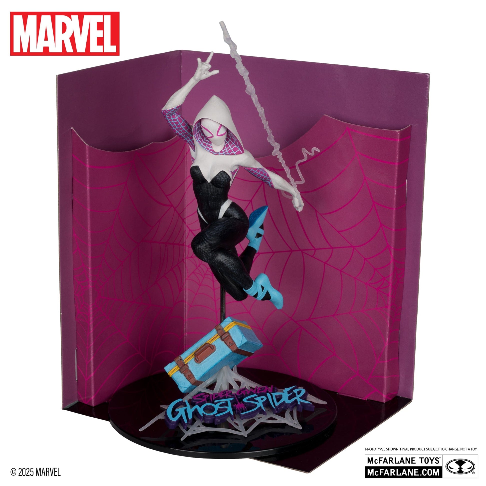McFarlane Toys Marvel Ghost-Spider Spider-Gwen 1:10TH scale The Amazing Spider-Man #1