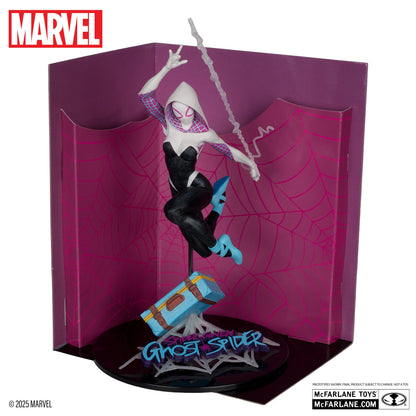 McFarlane Toys Marvel Ghost-Spider Spider-Gwen 1:10TH scale The Amazing Spider-Man #1