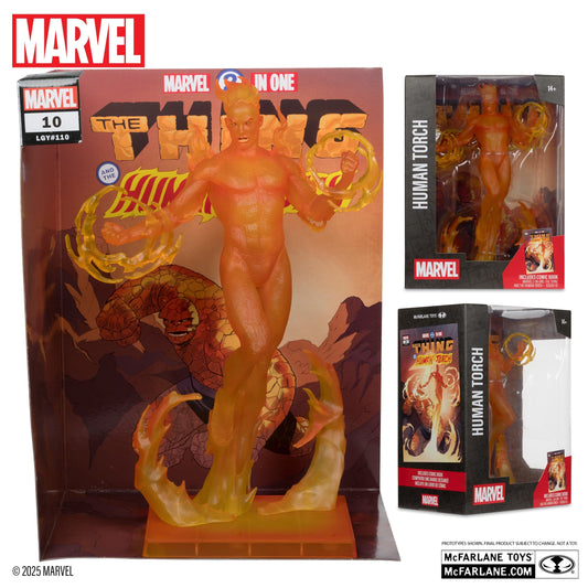 McFarlane Toys Marvel Human Torch 1:6TH Scale Marvel 2-in-One #10