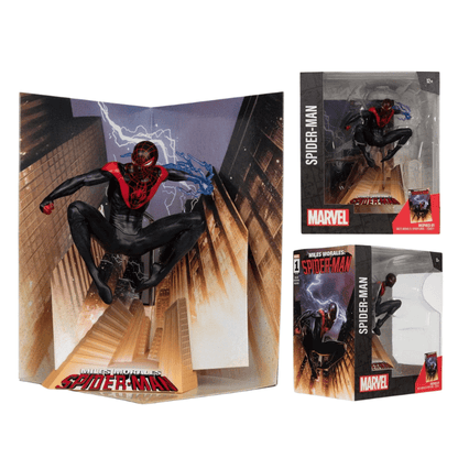 McFarlane Toys Marvel Miles Morales Spider-Man 1:10th Scale Figure Miles Morales Spider-Man #1