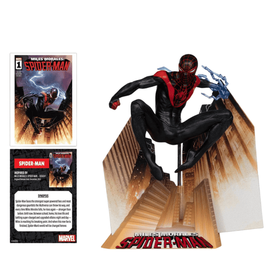 McFarlane Toys Marvel Miles Morales Spider-Man 1:10th Scale Figure Miles Morales Spider-Man #1