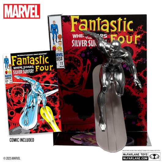 McFarlane Toys Marvel Silver Surfer 1:6TH Scale Fantastic Four #72