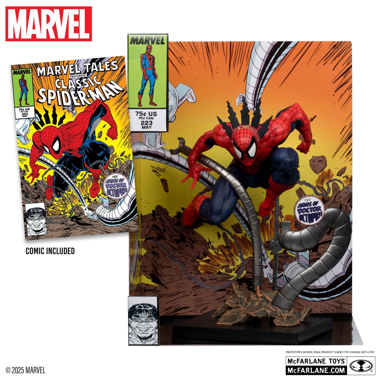 McFarlane toys Marvel Spider-Man 1:6Th Scale Marvel Tales #223