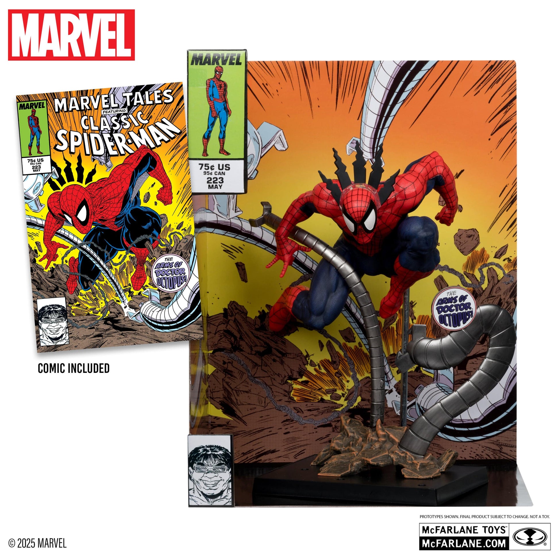 McFarlane toys Marvel Spider-Man 1:6Th Scale Marvel Tales #223