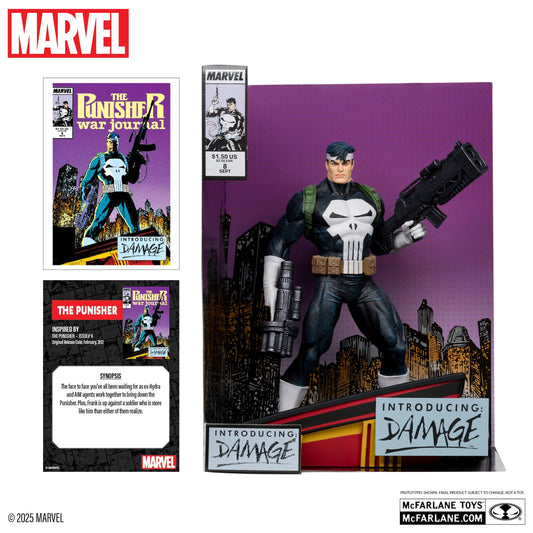 McFarlane Toys Marvel The Punisher 1:6TH Scale The Punisher War Journal #8