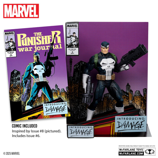 McFarlane Toys Marvel The Punisher 1:6TH Scale The Punisher War Journal #8