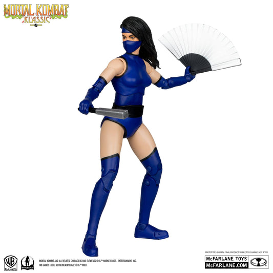 McFarlane Toys Mortal Kombat Klassic Kitana Red Platinum Edition