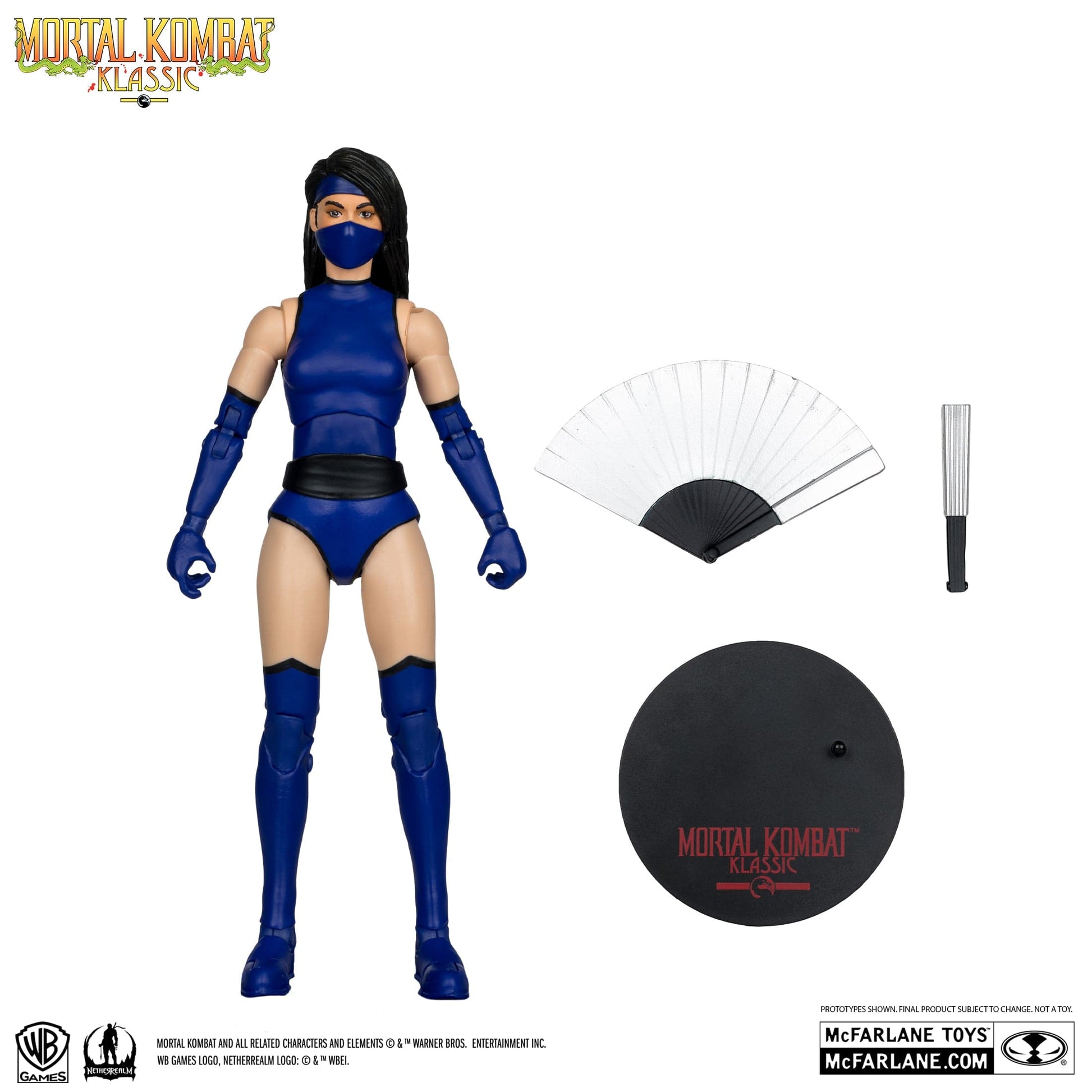 McFarlane Toys Mortal Kombat Klassic Kitana Red Platinum Edition