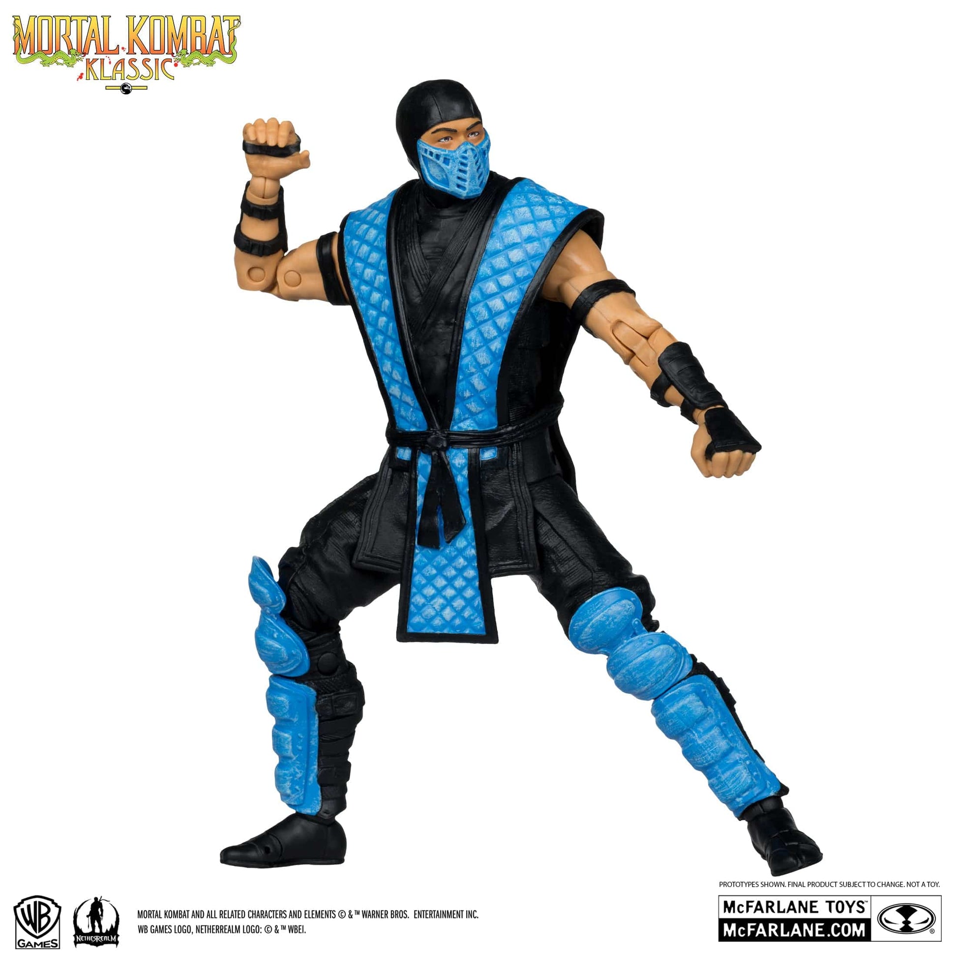McFarlane Toys Mortal Kombat Klassic Sub Zero