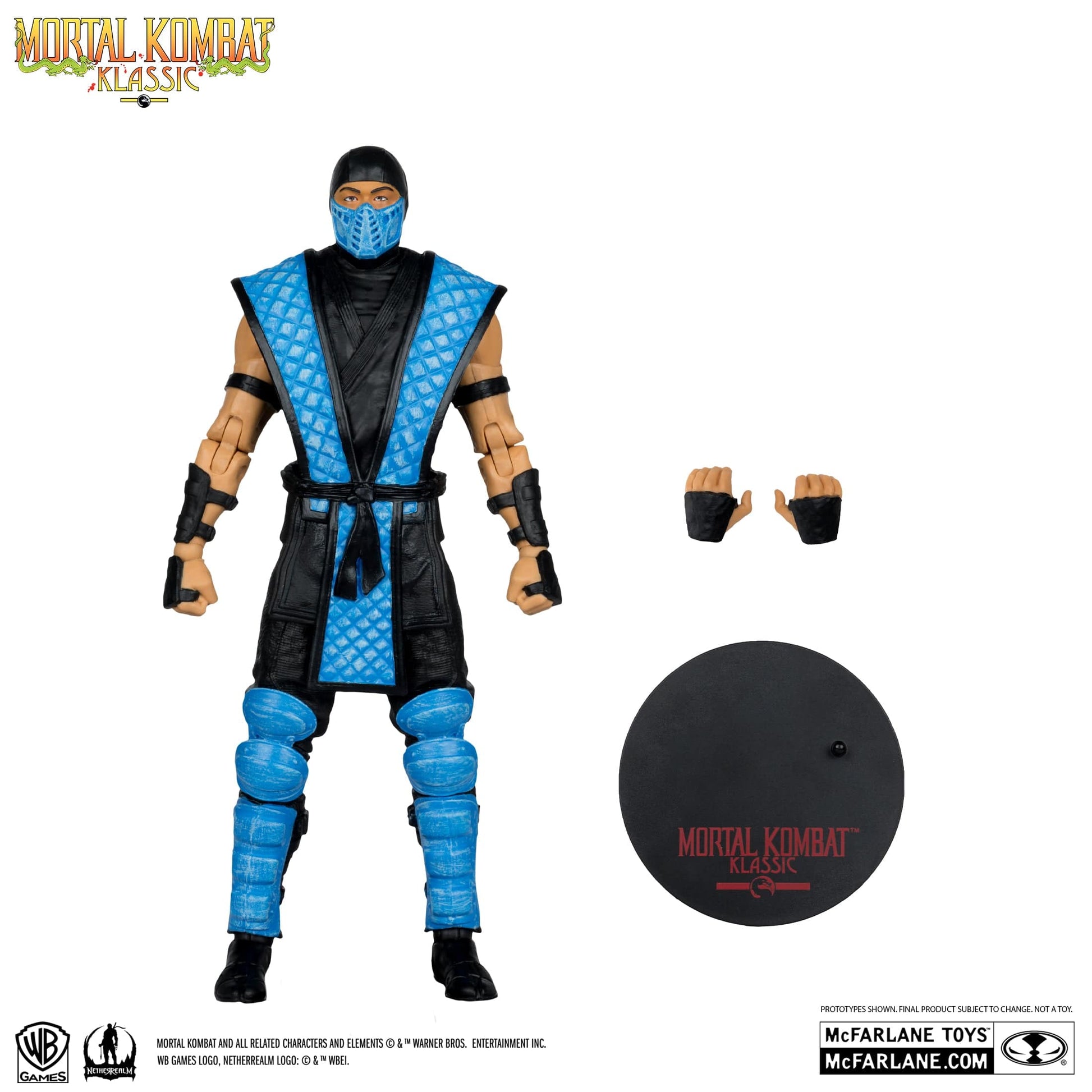 McFarlane Toys Mortal Kombat Klassic Sub Zero