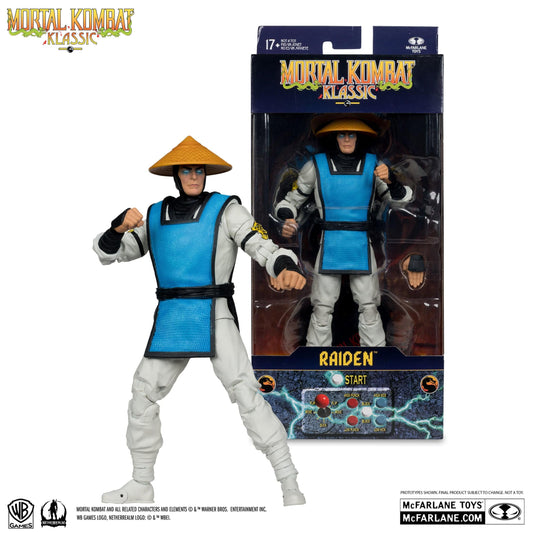 McFarlane Toys Mortal Kombat Raiden Mortal Kombat Klassics