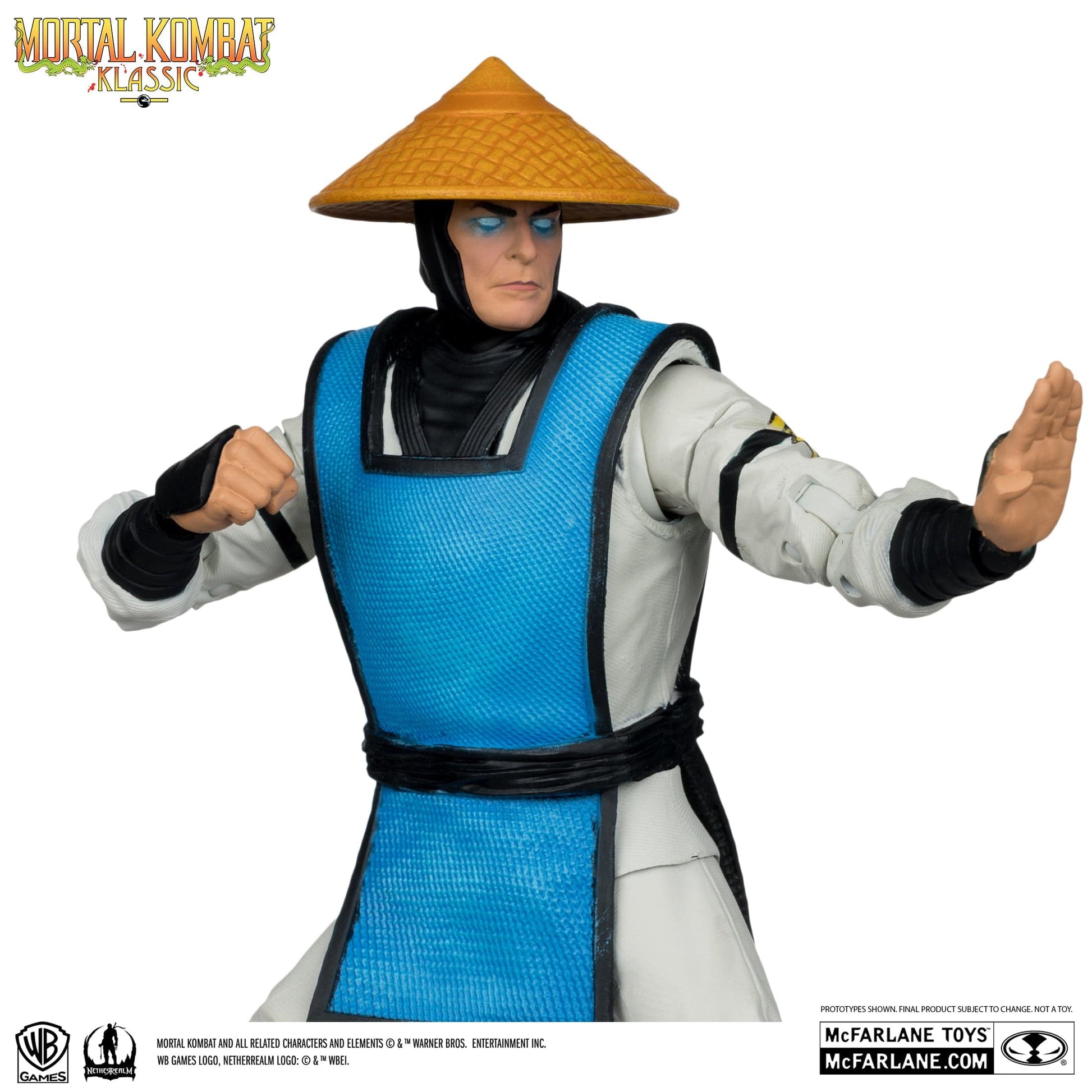 McFarlane Toys Mortal Kombat Raiden Mortal Kombat Klassics