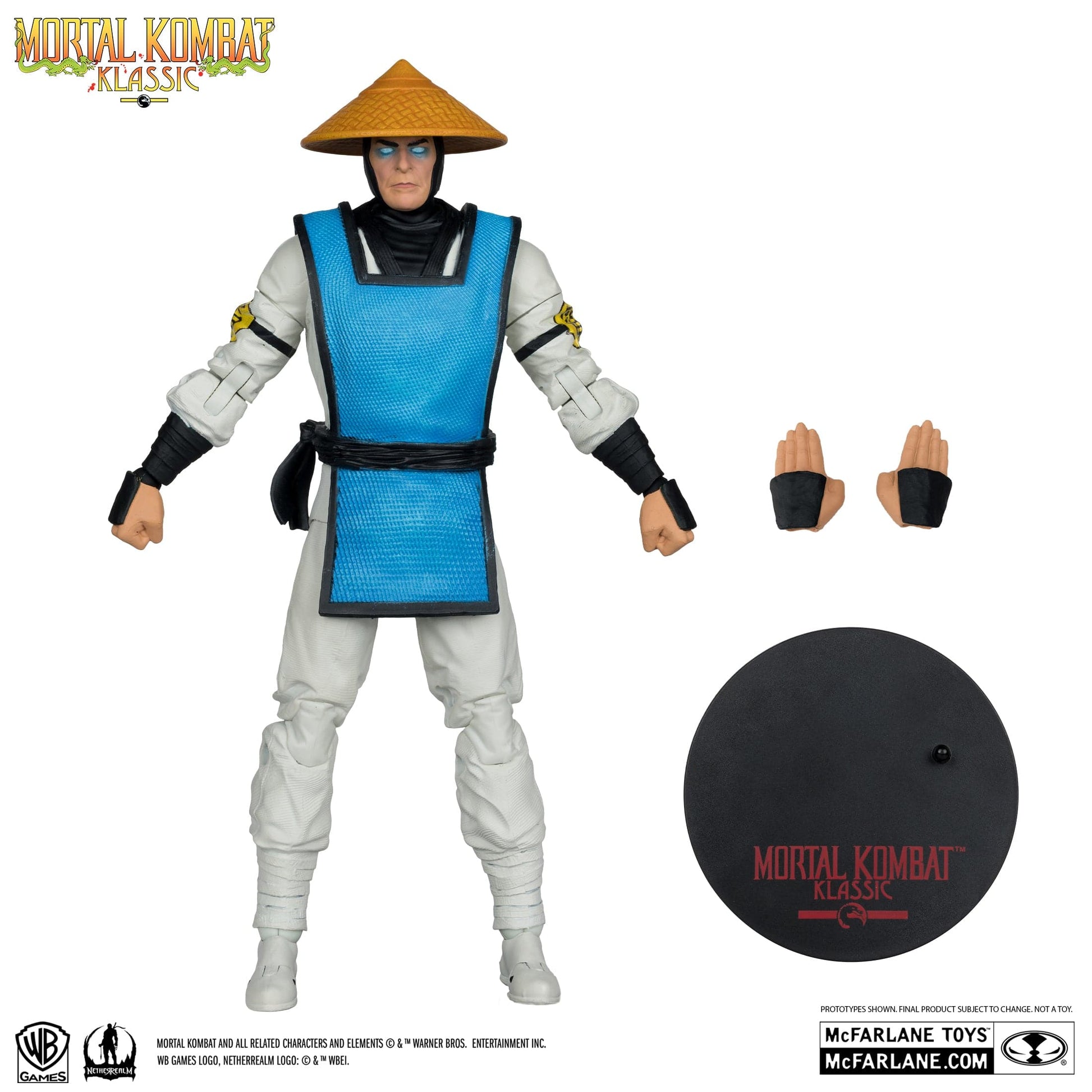 McFarlane Toys Mortal Kombat Raiden Mortal Kombat Klassics