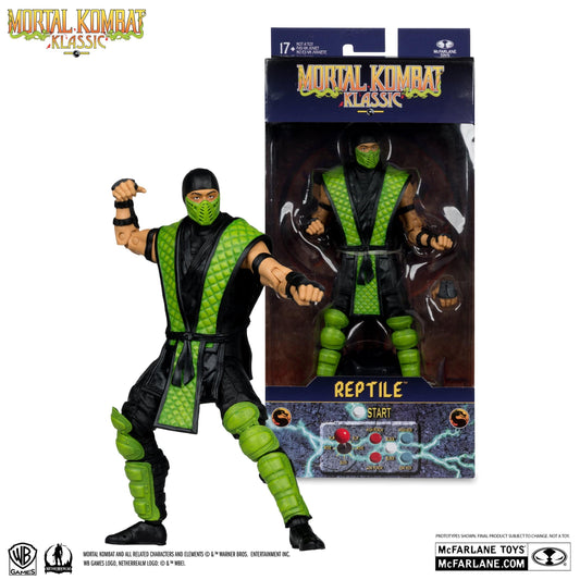 McFarlane Toys Mortal Kombat Reptile Mortal Kombat Klassic Action Figure